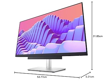 Dell  P2422HE プロフェッショナルシリーズ DELL P2422HE メーカーロゴのない23.8型ビジネス用モニター